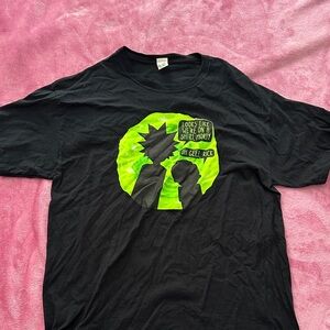 Fruit of the Loom Black Cotton T-Shirt